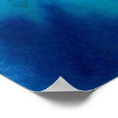 CLOWN IN BLAU POSTER (Ecke)