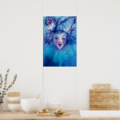 CLOWN IN BLAU POSTER (Küche)