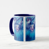 CLOWN IN BLAU TASSE (Vorderseite Links)