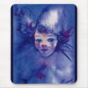 CLOWN IN LILA MOUSEPAD