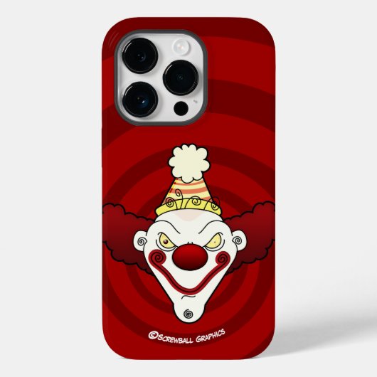 Clown! iPhone Case (Rückseite)