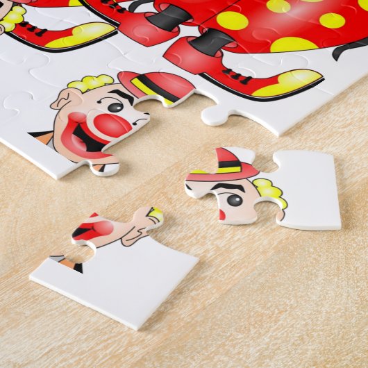 Clown Jigsaw Puzzle (Seite)