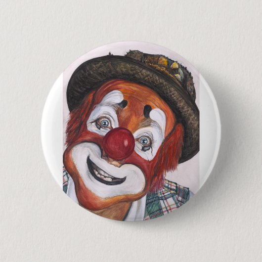 Clown Jonathan Freddies Button (Vorderseite)