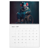 Clown-Kalender Kalender (Mär 2027)