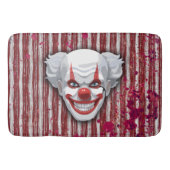 Clown-Karneval Halloween Badematte (Vorderseite)