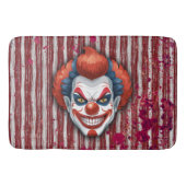 Clown-Karneval Halloween Badematte (Vorderseite)