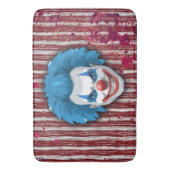 Clown-Karneval Halloween Badematte (Vorderseite Vertikal)