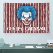 Clown-Karneval Halloween Banner (Messe)
