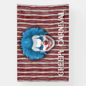 Clown-Karneval Halloween Banner (Vertikal)