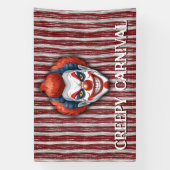 Clown-Karneval Halloween Banner (Vertikal)