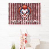 Clown-Karneval Halloween Banner (InSitu)