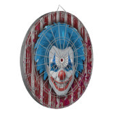 Clown-Karneval Halloween Dartscheibe (Vorderseite Links)