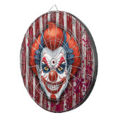 Clown-Karneval Halloween Dartscheibe (Vorderseite rechts)
