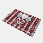 Clown-Karneval Halloween Fußmatte (Schrägansicht)