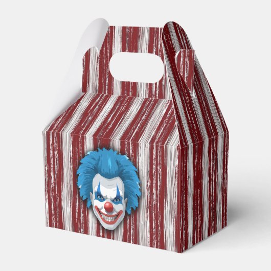 Clown-Karneval Halloween Geschenkschachtel (Rückseite)