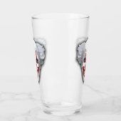 Clown-Karneval Halloween Glas (Links)