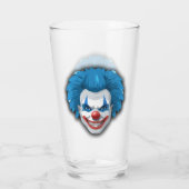 Clown-Karneval Halloween Glas (Rückseite)