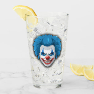 Clown-Karneval Halloween Glas