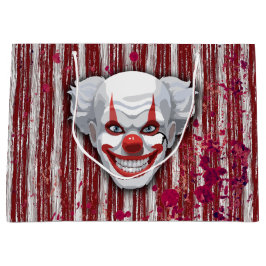 Clown-Karneval Halloween Große Geschenktüte
