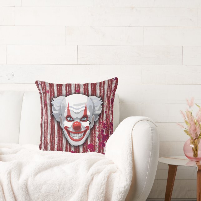 Clown-Karneval Halloween Kissen (Liege)
