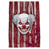 Clown-Karneval Halloween Mittlere Geschenktüte (Rückseite)