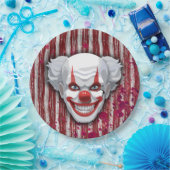Clown-Karneval Halloween Pappteller (Party)