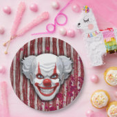 Clown-Karneval Halloween Pappteller (Party)