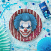 Clown-Karneval Halloween Pappteller (Party)