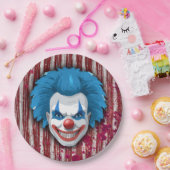 Clown-Karneval Halloween Pappteller (Party)