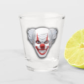 Clown-Karneval Halloween Schnapsglas (Vorderseite)