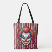 Clown-Karneval Halloween Tasche (Rückseite)