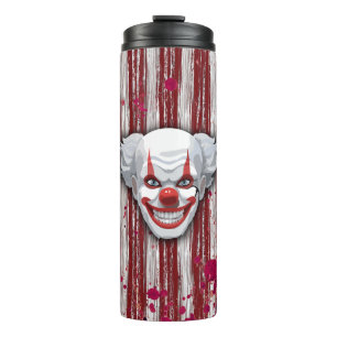 Clown-Karneval Halloween Thermosbecher