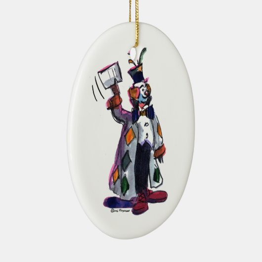 cLoWn Keramik Ornament (Rechts)