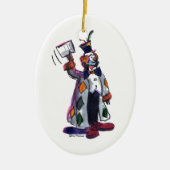 cLoWn Keramik Ornament (Vorne)