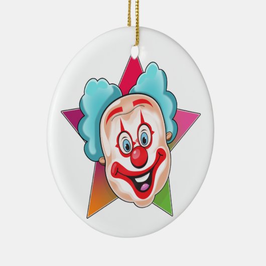 Clown Keramik Ornament (Rechts)