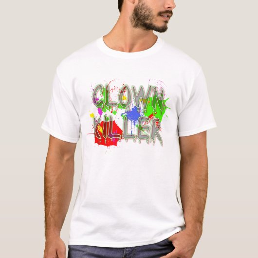 CLown Killer Funny Shirt Spaß (Vorderseite)