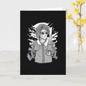 Clown Killer Karte (Gelbe Blume)