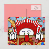 Clown Kilroy Postcard Postkarte (Vorne/Hinten)