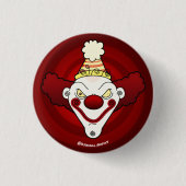 Clown! Knopf (klein) Button (Vorderseite)