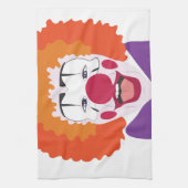 Clown-Kopf Geschirrtuch (Vertikal)