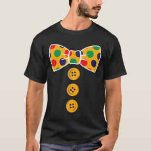 Clown-Kostüm Halloween Lustiges Zirkus-Clown-Gesch T-Shirt