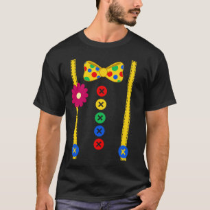 Clown-Kostüm-T - Shirt Funny Circus Halloween