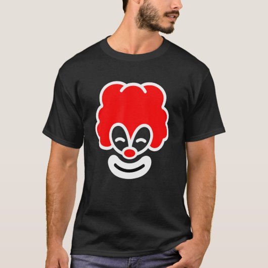 Clown-Kostüm-Zirkus Clown Wig Red Nose Children T-Shirt (Vorderseite)