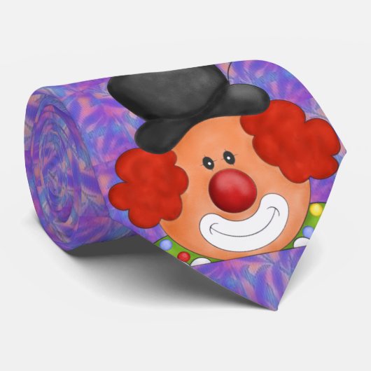 Clown Krawatte (Gerollt)
