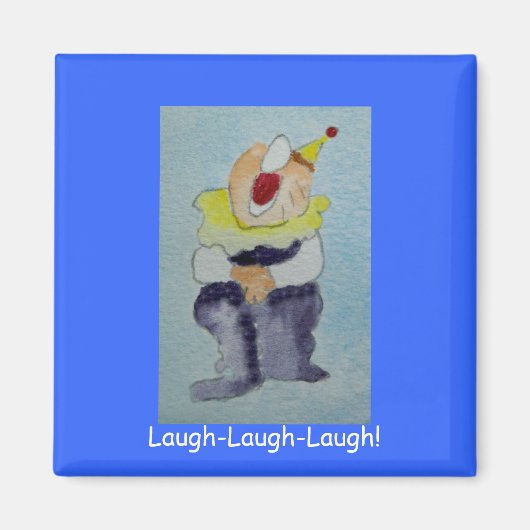 Clown Laughing Magnet (Vorne)
