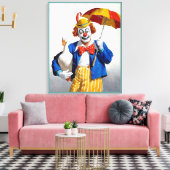 Clown-Leinwand-Malerei 1 Leinwanddruck (Insitu (Wohnzimmer))