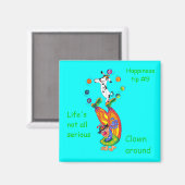 Clown Magnet (Vorderseite/Rückseite)