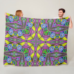 Clown Mandala Fleecedecke