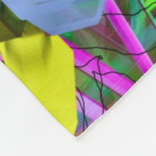 Clown Mandala Fleecedecke (Ecke)