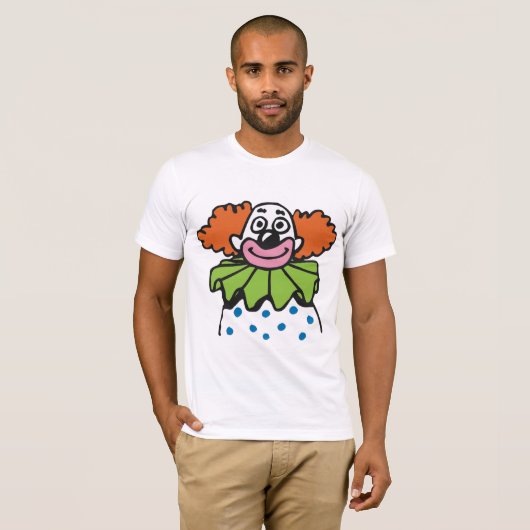 Clown Mens T - Shirt (Vorne ganz)
